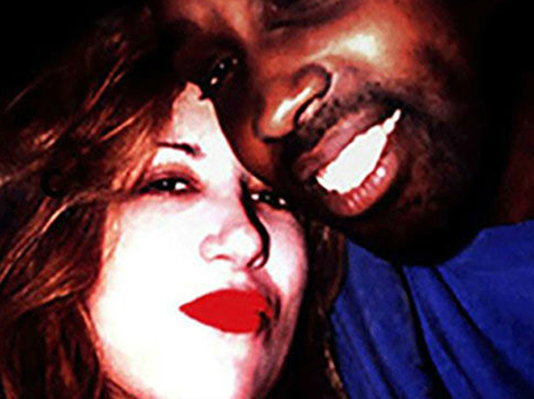 Photo of Derreck Alexander of Derreck Alexander and Artist Jane Rubin in 1999 at their apartment in the East Village, New York City. Polaroid was shot by Derreck Alexander, collaborating with Jane Rubin. Copyright Derreck Alexander and Jane Rubin 1999.